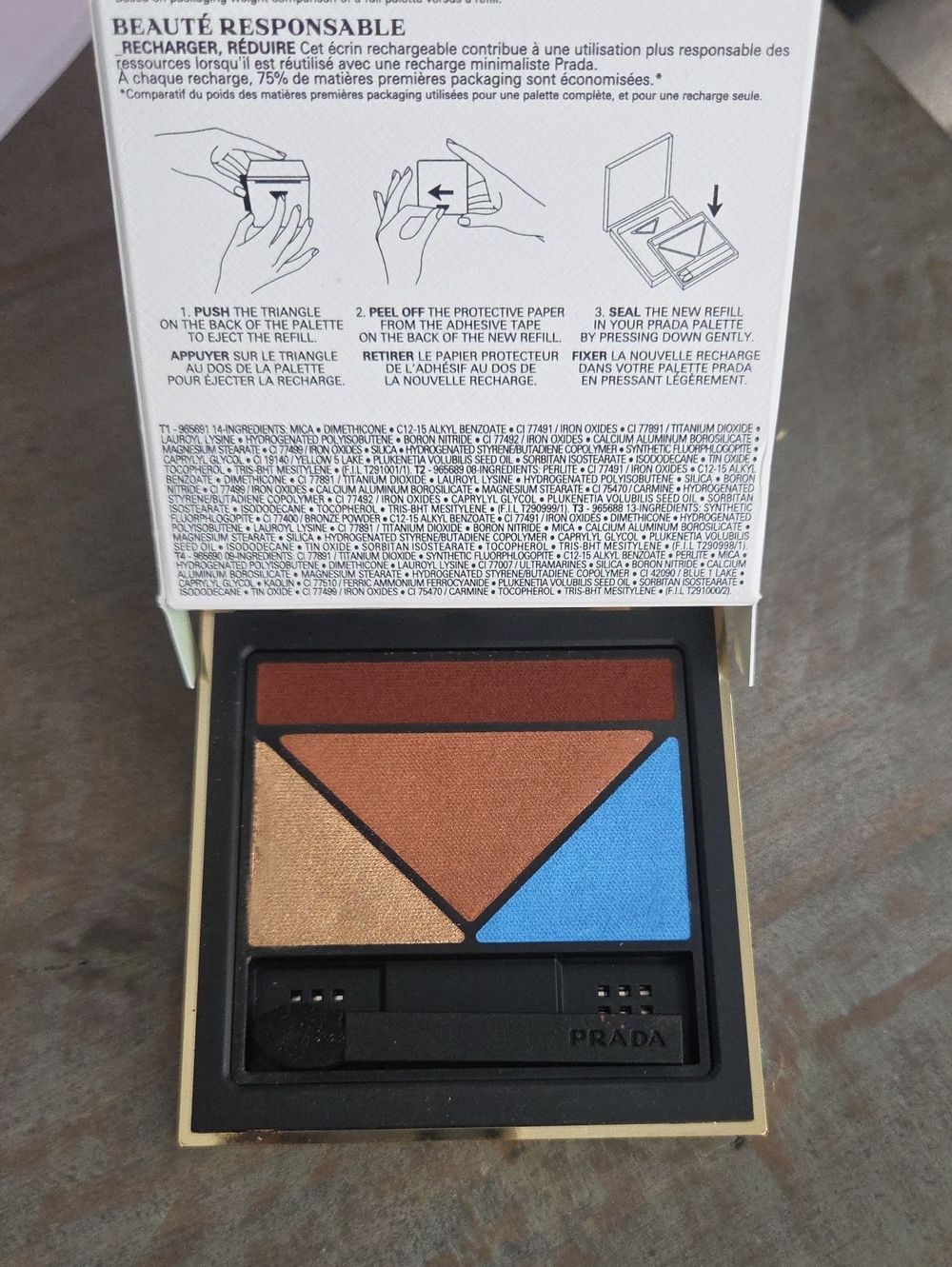 Prada Eyeshadow Palette - Dimensions 05 - Picture 9 of 12